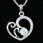 Tracy szives cirkónia köves nyaklánc