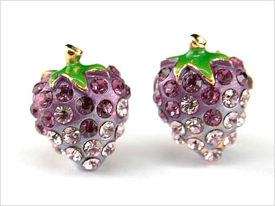 Swarovski kristályos fülbevaló