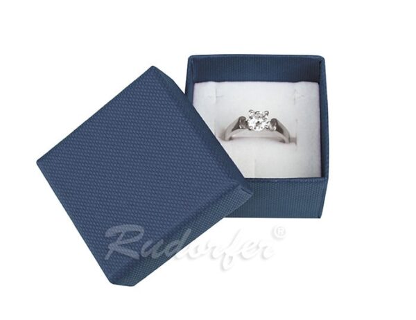 Kék színű ékszertartó doboz