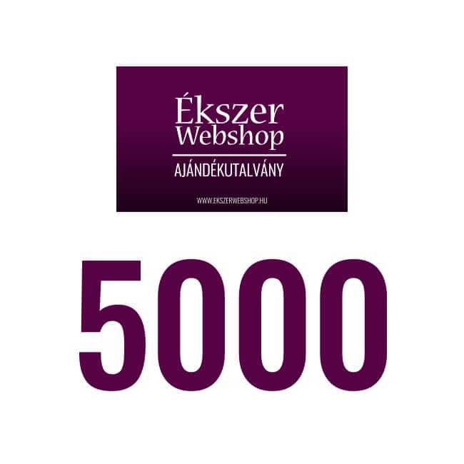 Ajándékutalvány, ajándékkártya  - 5000 forint