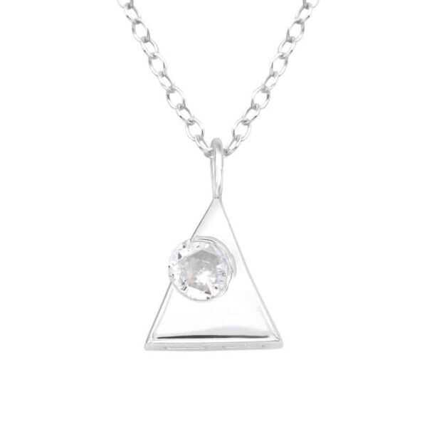 Hilary - Cirkónia köves 925 ezüst Nyaklánc