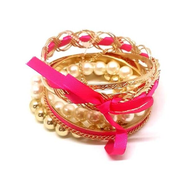 Pinkys - Merev bizsu karkötő