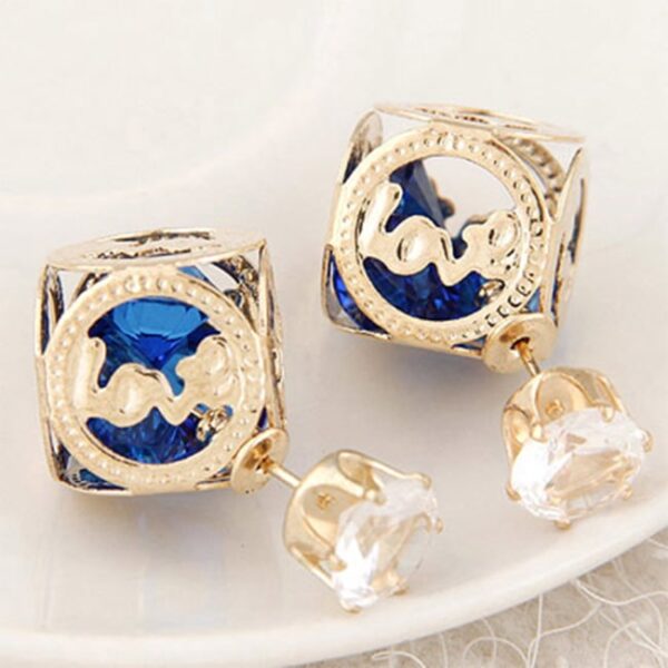 Jelou - Divatos bizsu fülbevaló