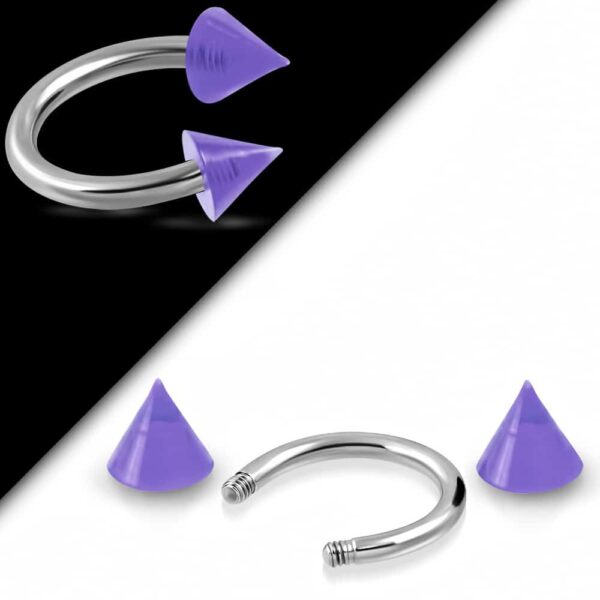 Steeel nemesacél piercing ékszer