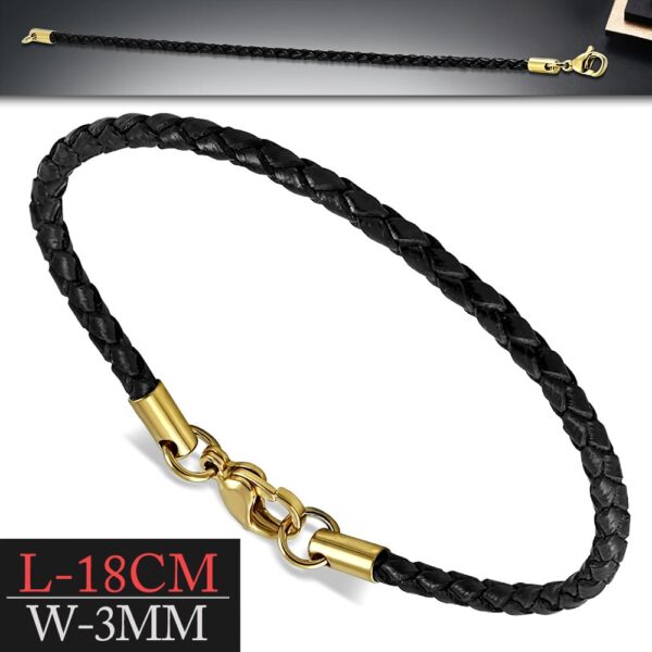 Kirima bőr karkötő kapoccsal