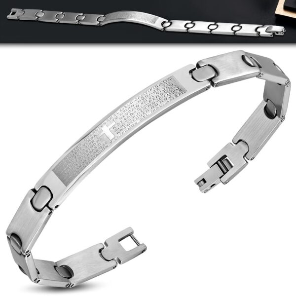 nemesacél karkötő