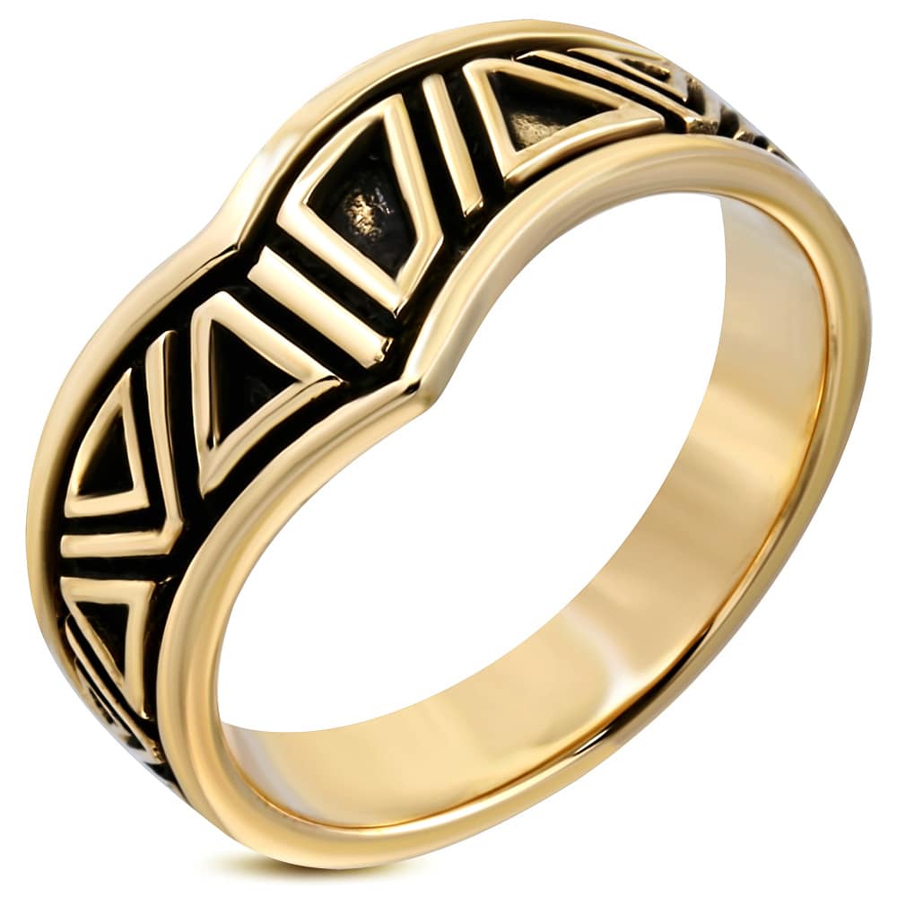 Horus Ring nemesacél gyűrű 