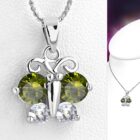 Pillangó formájú cirkónia kristályos divat nyaklánc