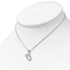 Kerek cirkónia kristályos divat nyaklánc