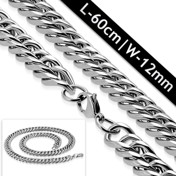 nemesacél nyaklánc