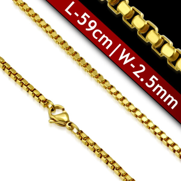 nemesacél nyaklánc