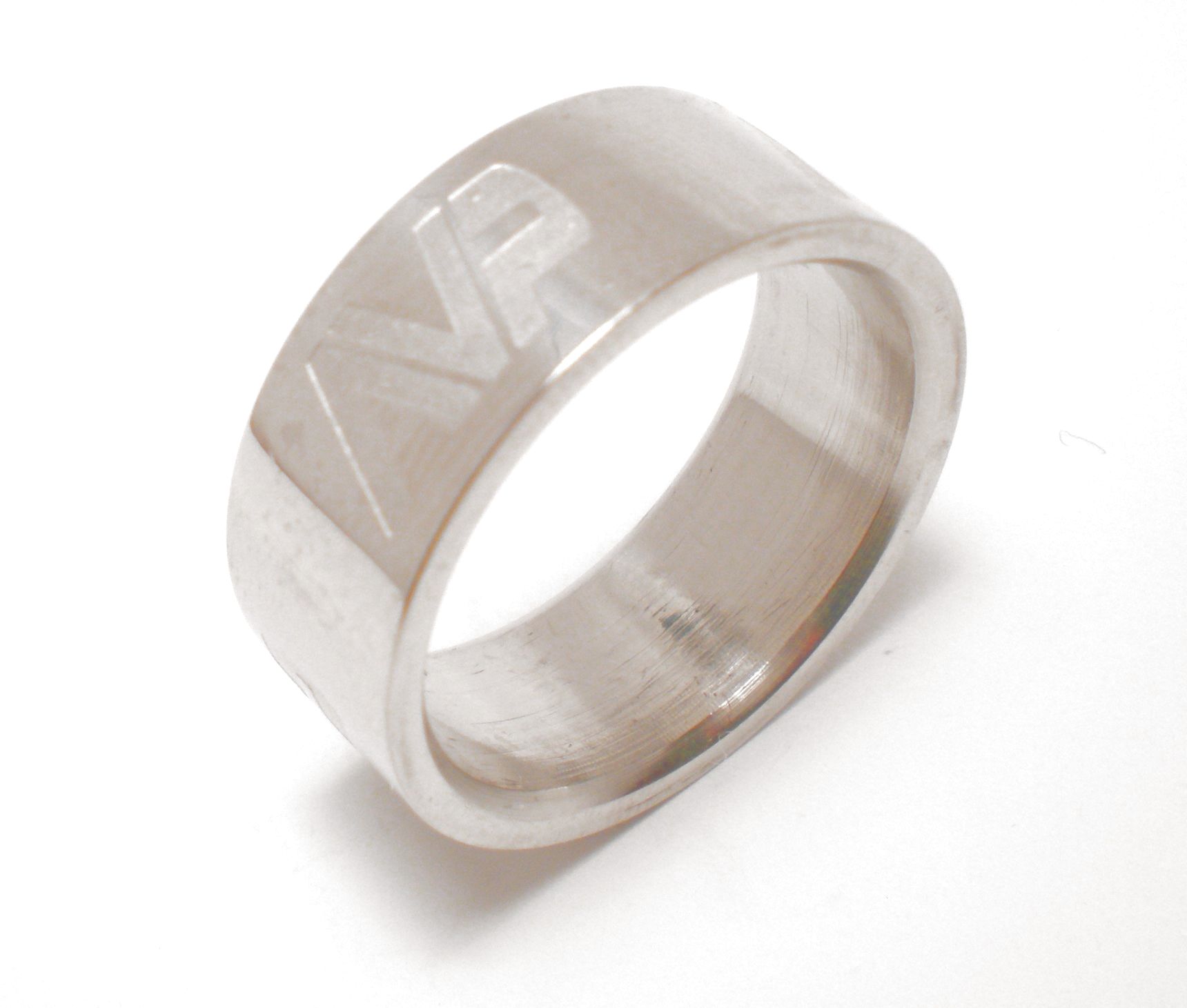 USA: 8-10 méretű nemesacél gyűrű ékszer