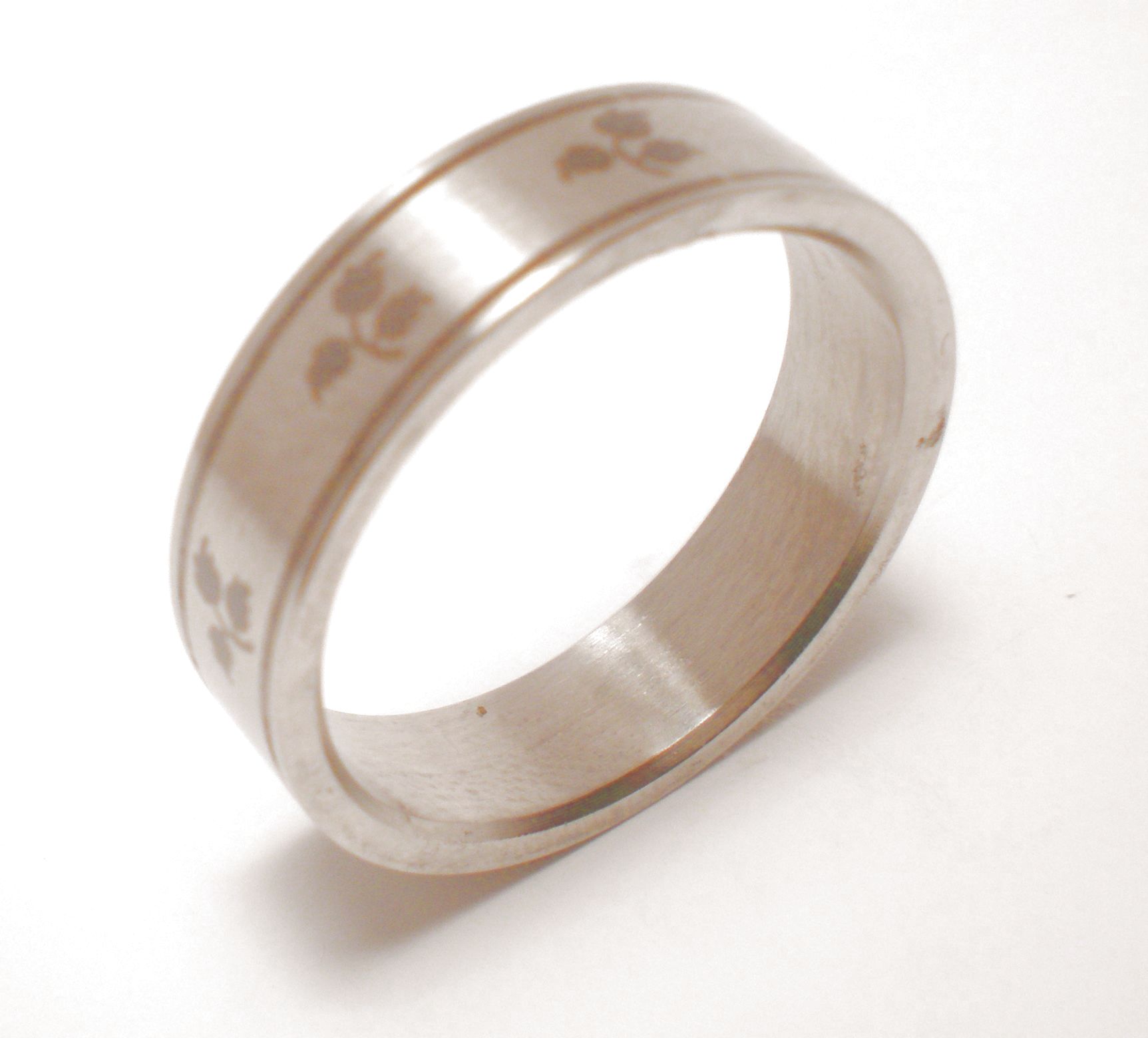 USA : 8-10.5 méretű nemesacél gyűrű ékszer