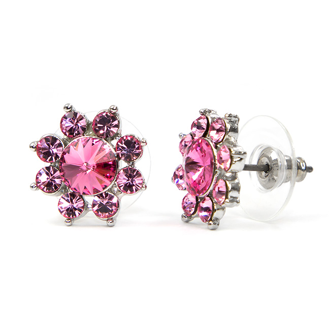 Swarovski kristályos fülbevaló
