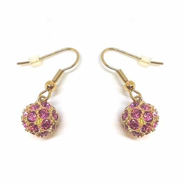 Swarovski kristályos fülbevaló