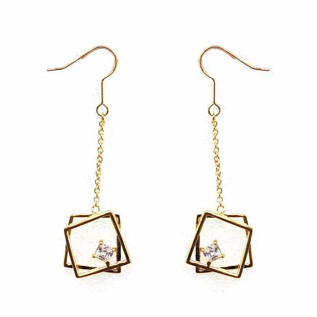 Swarovski kristályos fülbevaló