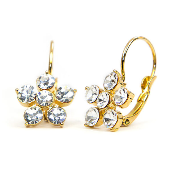 Swarovski kristályos fülbevaló