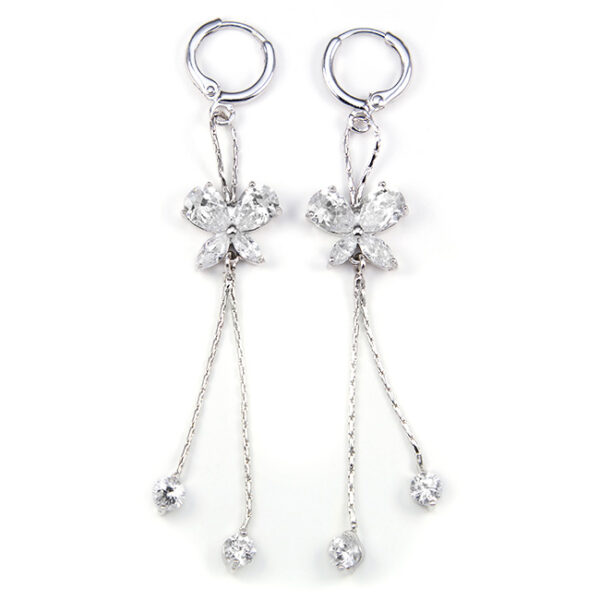 Swarovski kristályos fülbevaló