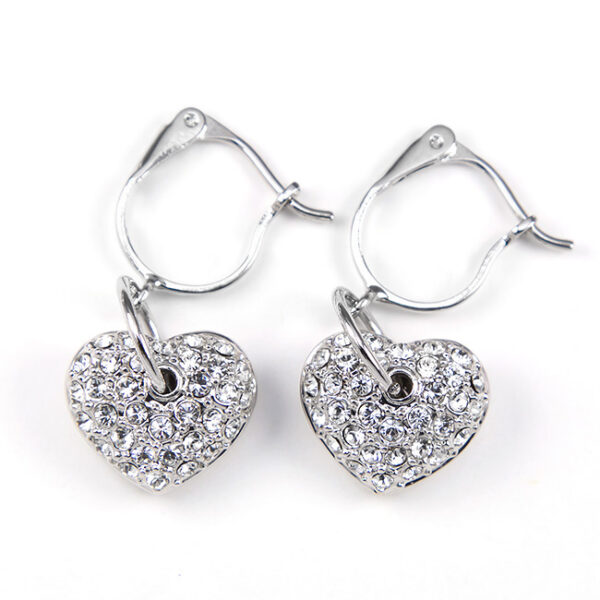 Swarovski kristályos fülbevaló