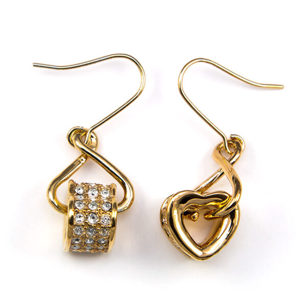 Swarovski kristályos fülbevaló