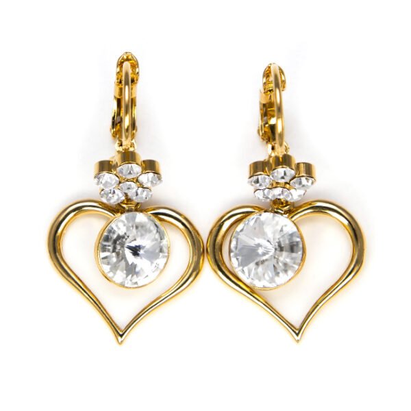 Swarovski kristályos fülbevaló