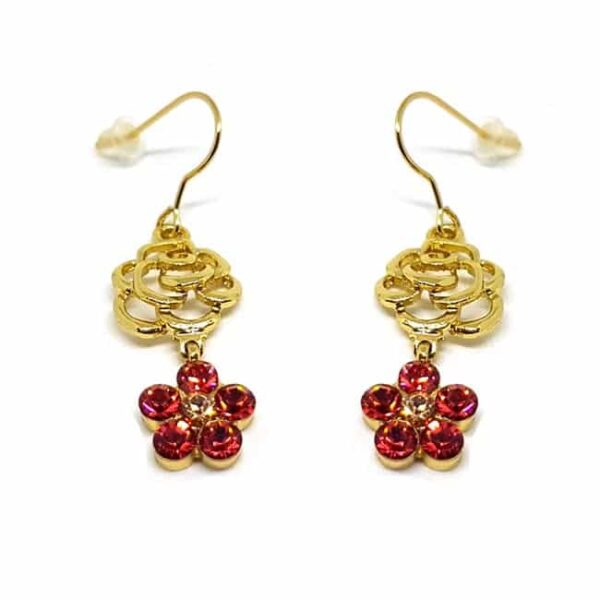 Swarovski kristályos fülbevaló