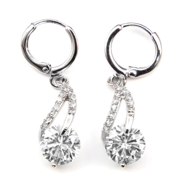 Lirell Kristályos lógós fülbevaló ajándék díszdobozban