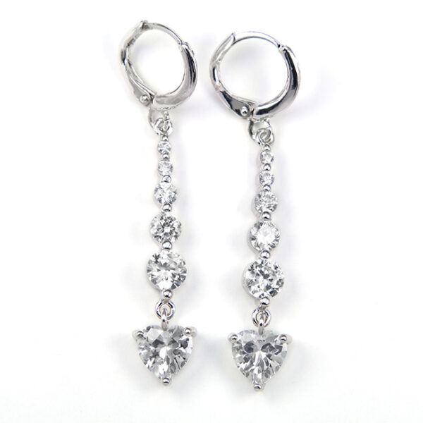 Swarovski kristályos fülbevaló