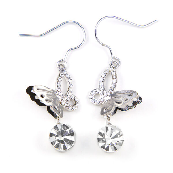 Swarovski kristályos fülbevaló