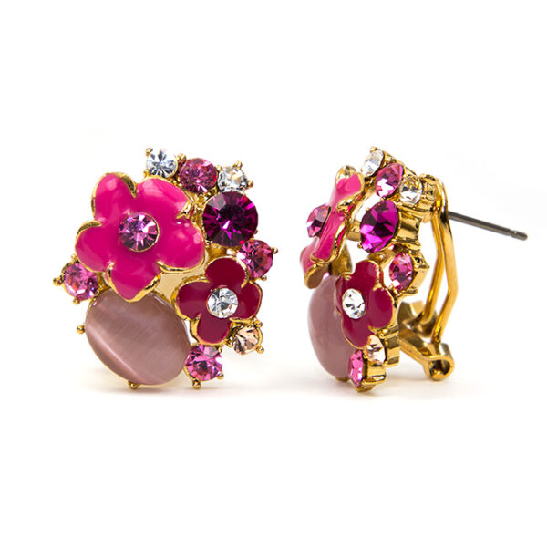 Swarovski kristályos fülbevaló