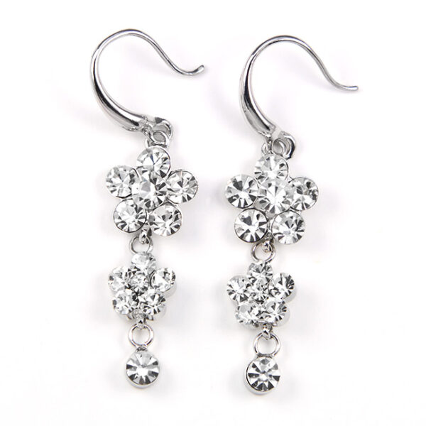 Swarovski kristályos fülbevaló