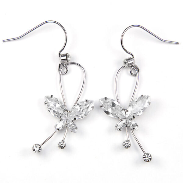 Swarovski kristályos fülbevaló