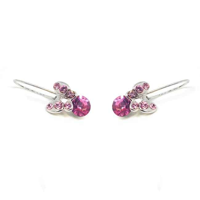 Swarovski kristályos fülbevaló