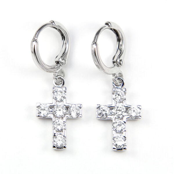 Swarovski kristályos fülbevaló