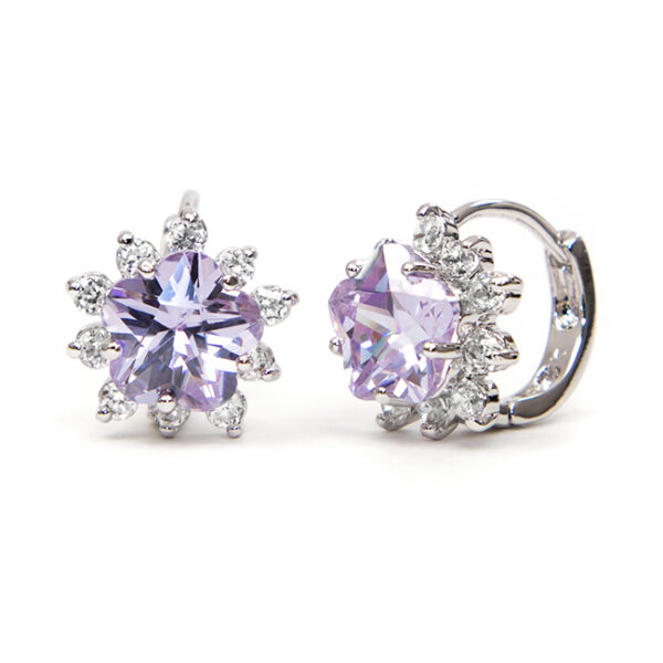 Swarovski kristályos fülbevaló