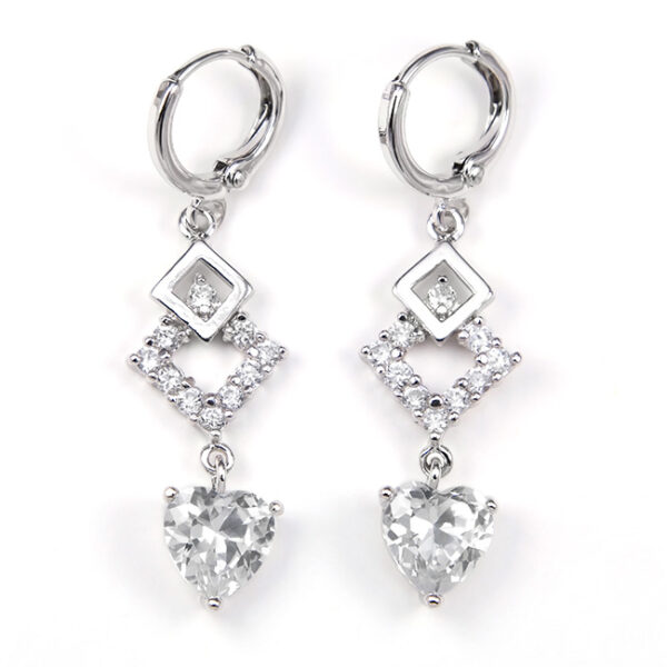 Swarovski kristályos fülbevaló