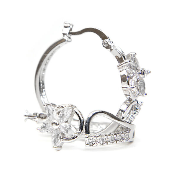 Swarovski kristályos fülbevaló