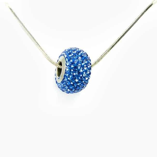 Swarovski® kristályos nemesacél nyaklánc