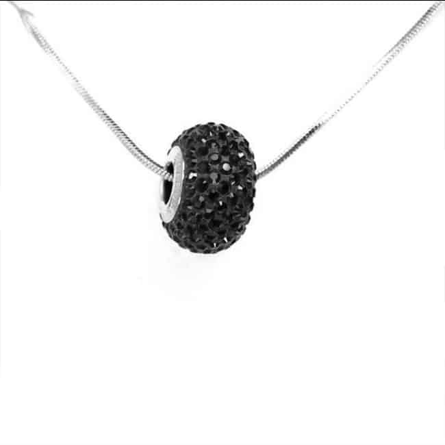 Swarovski® kristályos nemesacél nyaklánc