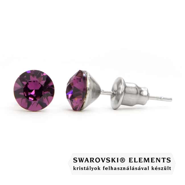 Swarovski® kristályos fülbevaló