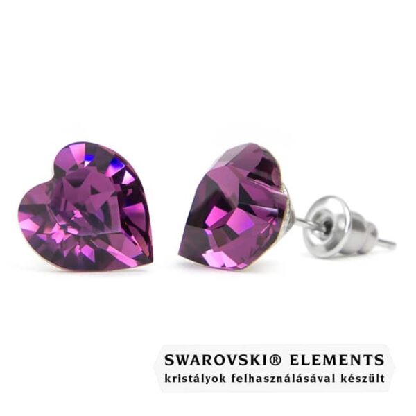 Swarovski® kristályos fülbevaló