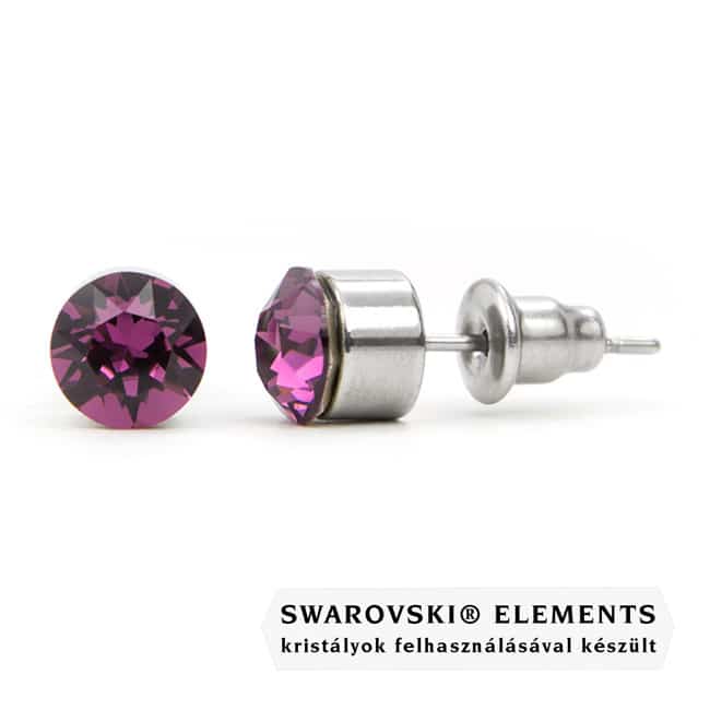 Swarovski® kristályos fülbevaló