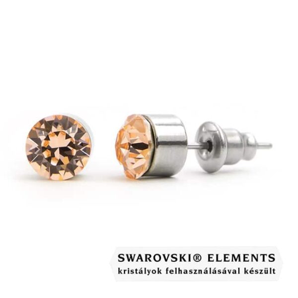 Swarovski kristályos fülbevaló