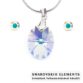 Swarovski kristályos ékszerszett