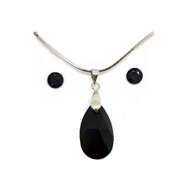 Swarovski kristályos ékszerszett