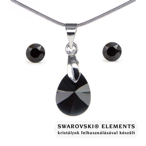 Swarovski kristályos ékszerszet