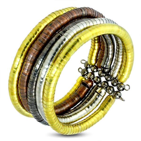 Több színű, flexibilis divat karkötő