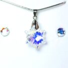 Swarovski kristályos ékszerszett - Havasi gyopár Crystal AB