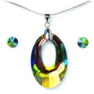 Helios swarovski kristályos ékszerszett