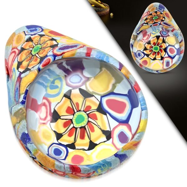 Virág mintájú medál